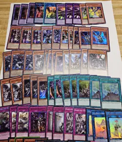 YUGIOH DARKLORD solfachord deck 66 total lightly played-mp 1st ed-unlimited - Image 4