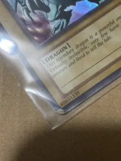 Yu-Gi-Oh! TCG Blue-Eyes White Dragon 2002 LOB-001 Unlimited MP - Image 2