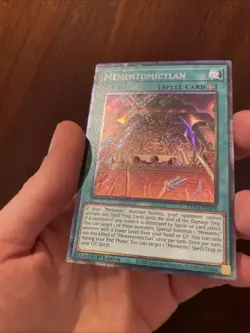 Mementomictlan Spell Card Yu-Gi-Oh Collector Rare Card First Edition NM - Image 4