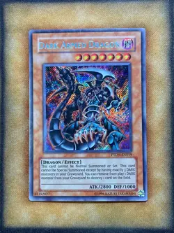 Yugioh Dark Armed Dragon PTDN-EN019 Secret Rare Euro English NM - Image 1