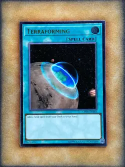 Yugioh Terraforming OP05-EN003 Ultimate Rare NM - Image 1