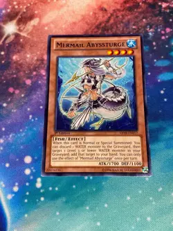 Mermail Abyssturge ABYR-EN017 Abyss Rising 1st Edition LP - Image 1