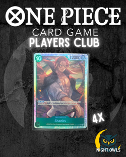Shanks Playset - OP13-028 x4 - Carrying On His Will - One Piece TCG - English - Image 2