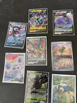 Pokemon Card Lot of 17 V and Full Art Nm Condition See Photos - Image 3