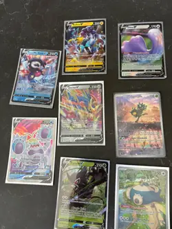 Pokemon Card Lot of 17 V and Full Art Nm Condition See Photos - Image 4