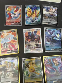 Pokemon Card Lot of 17 V and Full Art Nm Condition See Photos - Image 5