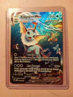 Vaporeon VMAX SWSH182 SWSH: Sword & Shield Promo Cards Holo - Image 1