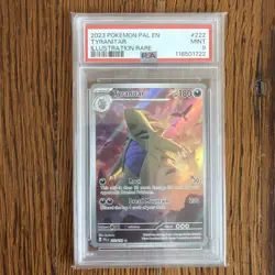 Pokemon TCG Tyranitar Scarlet & Violet Paldea Evolved Card 222/193 PSA 9 - Image 1