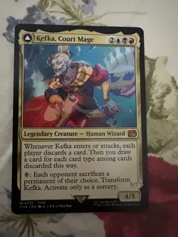 Kefka, Court Mage Magic the Gathering Final Fantasy Card - Image 1