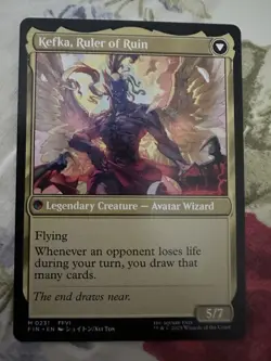 Kefka, Court Mage Magic the Gathering Final Fantasy Card - Image 2