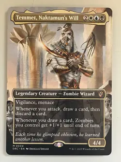 Temmet, Naktamun’s Will Budget Commander Deck Magic the Gathering 100 Cards - Image 1