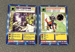 (6) Digimon Digi-Battle Taco Bell Promo Cards + (3) Tip Cards / Bandai 2000 - Image 2