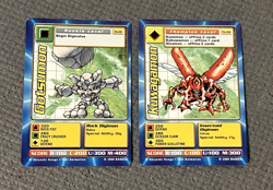 (6) Digimon Digi-Battle Taco Bell Promo Cards + (3) Tip Cards / Bandai 2000 - Image 4