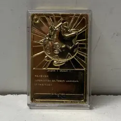 1999 Burger King Pokemon Togepi 23K Gold-Plated Trading Card With Pokeball - Image 3