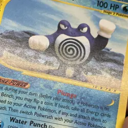 Poliwrath #60 60/165 Expedition Ereader Rare Vintage WOTC POkemon Card - MP+ - Image 5