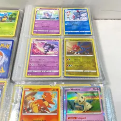 Unsorted Pokemon TCG Common, Uncommon and Rare Trading Cards (9 Card Sheets) - Image 2