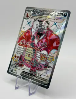 Pokemon Card Charizard EX SVP 074 Scarlet & Violet Black Star Promo Full Art NM - Image 3