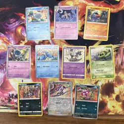 Pokemon TCG Tomokazu Komiya Artist 10-Card Lot No Dups Reverse Holo - TK4 - Image 1