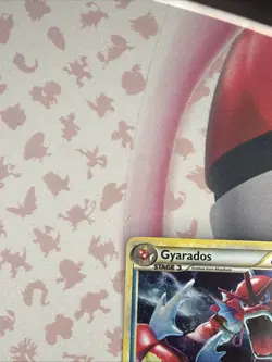 Pokemon Gyarados HeartGold SoulSilver 123/123 Shiny Holo Card Red - - Image 4