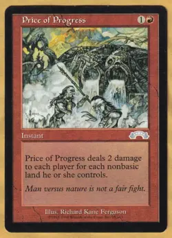 Price of Progress (Exodus, Uncommon, English, 1998) MTG - Image 1