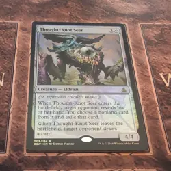 1x Thought-Knot Seer Mtg Oath of the Gatewatch Foil LP - Image 1
