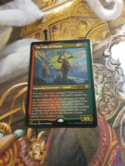 The Lady Of Otaria Foil Etched MTG Dominaria United - Pack Fresh - - Image 1