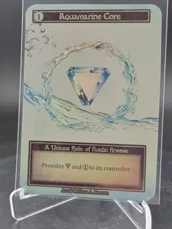 Sorcery: Contested Realm ALPHA - Aquamarine Core FOIL - Image 2
