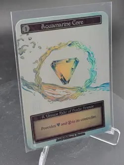 Sorcery: Contested Realm ALPHA - Aquamarine Core FOIL - Image 4