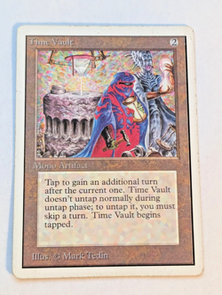 Magic MTG Unlimited Time Vault - MP - See Photos for Condition - Image 1