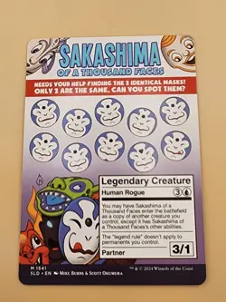 Sakashima of a Thousand Faces Secret Lair Drop Regular - Image 3