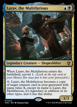 MTG Lazav, the Multifarious (214/392) Murders at Karlov Manor Commander NM - Image 1