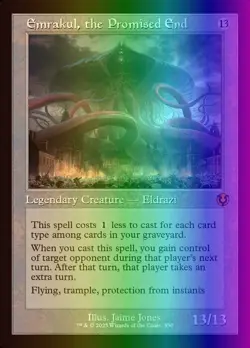 MTG Emrakul, the Promised End (330/612) Innistrad Remastered LP FOIL - Image 1