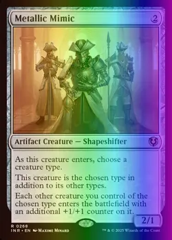 MTG Magic the Gathering Metallic Mimic (268/612) Innistrad Remastered LP FOIL - Image 1