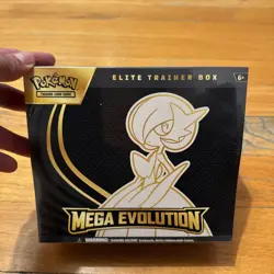 Pokemon ETB Mega Evolution Gardevoir Elite Trainer Box NEW SEALED TCG Cards - Image 1