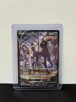 Pokemon Umbreon V TG22/TG30 Full Art Single Strike Holo NM - Image 1
