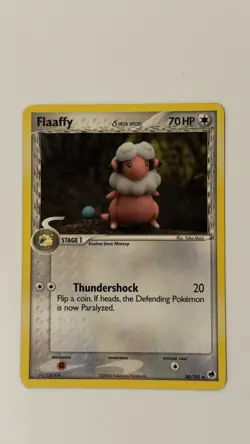 Flaaffy (Delta Species) - 30/101 Dragon Frontiers MP Pokemon TCG - Image 1