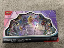 Pokemon TCG Journey Together, Mimikyu EX And Alcremie EX Premium Collection - Image 1