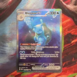 Pokemon Blastoise ex 200/165 S&V 151 Holo Special Illustration Rare - NM - Image 1