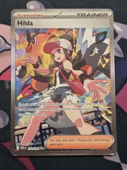 Pokemon TCG Hilda 171/086 SV: White Flare SIR Mint/NM 🔥 🔥 - Image 1