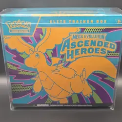Pokemon Mega Evolution Ascended Heroes Elite Trainer Box Booster Sleeves Promo - Image 1