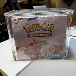 Pokemon Sword and Shield Battle Styles Booster Box Factory Sealed Acrylic Case - Image 1