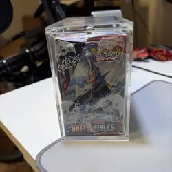 Pokemon Sword and Shield Battle Styles Booster Box Factory Sealed Acrylic Case - Image 2