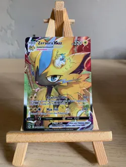 ZERAORA VMAX GG42/GG70 HOLO RARE VMAX CROWN ZENITH GALARIAN GALLERY POKEMON NM/M - Image 1