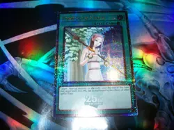 Forbidden Lance 1st Edition Quarter Century Secret Rare RA02-EN058 Yu-Gi-Oh! - Image 1