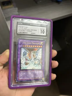 Yu-Gi-Oh! Cyber End Dragon Ultimate Rare CRV-EN036 1st Edition CGC 10 POP 1! - Image 4