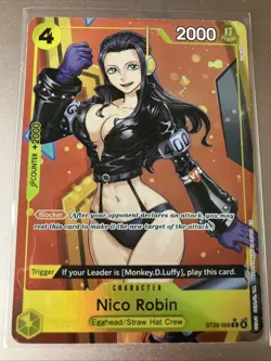 One Piece CCG Nico Robin ST29-009 Alt Art English Starter Deck ST29 - Image 1