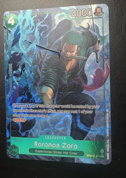 Roronoa Zoro PRB02-006 R Alt Art Holo - One Piece The Best Vol. 2 -English - Image 3