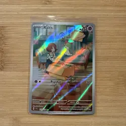Pokemon TCG Ralts Scarlet & Violet Holo Illustration Rare Card 211/198 Base Set - Image 1