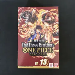 Ultra Deck The Three Brothers ST-13 (Sealed) One Piece Card Game - Image 1