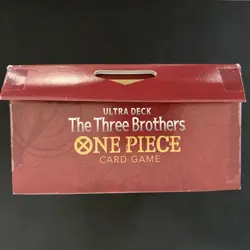 Ultra Deck The Three Brothers ST-13 (Sealed) One Piece Card Game - Image 3